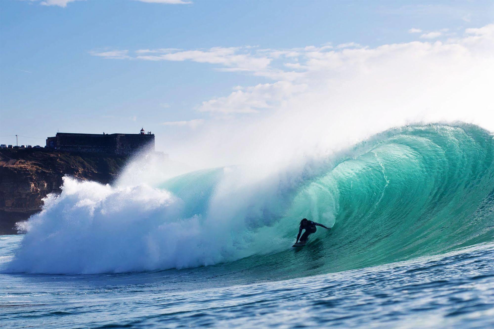 Orbitur Valado Bungalows Caravan Park Nazare Bagian luar foto